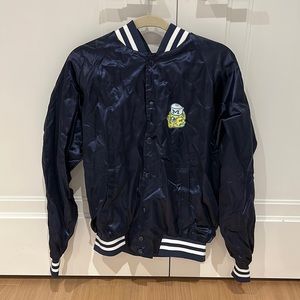 University of Michigan Satin Varsity Jacket